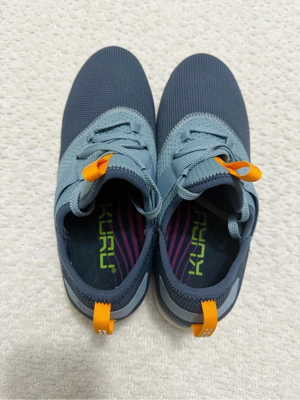 Kuru Ellie Blue Slip On Mesh Comfort Shoes Women’s Size 8.5